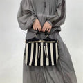 Striped Bowling Bag