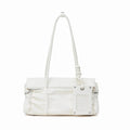 Ruched Pocket Shoulder Bag