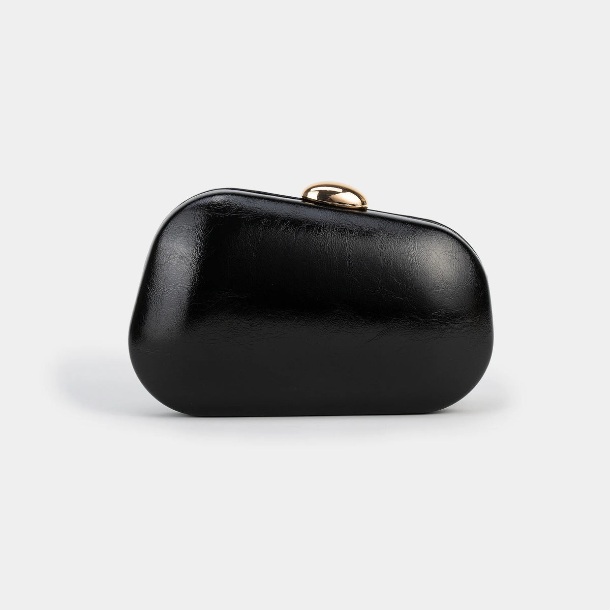 Rounded Box Clutch Bag
