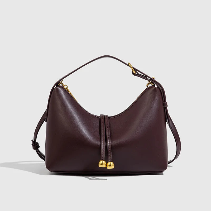 Crescent Tassel Shoulder Bag