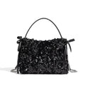 Sequin Chain Evening Bag