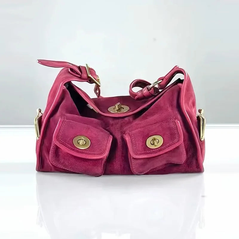 Front-Pocket Shoulder Bag