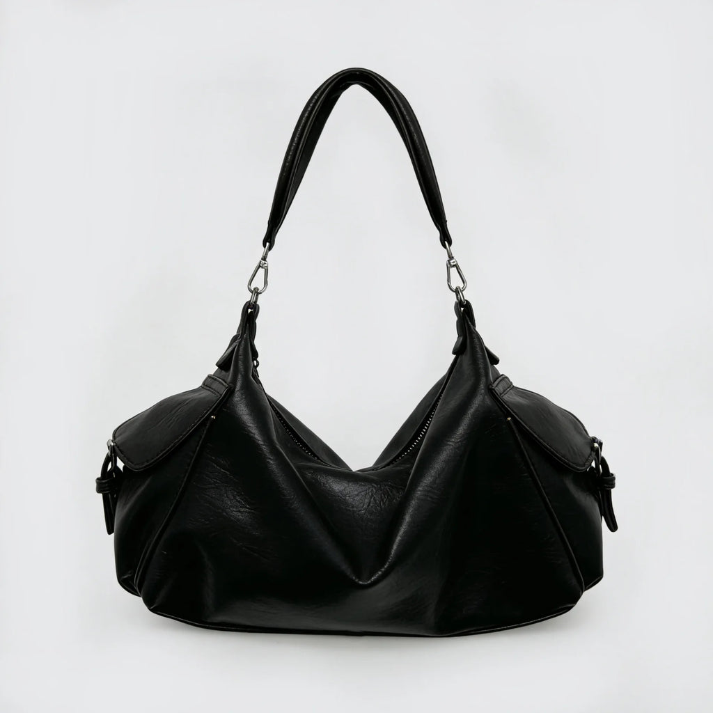 Slouchy Pocket Shoulder Bag