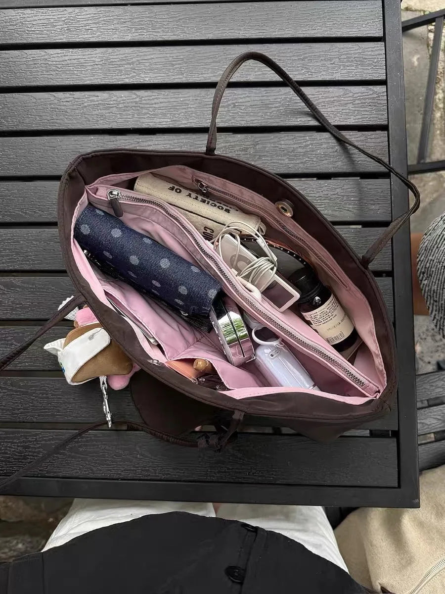 Multi-Pocket Shoulder Bag