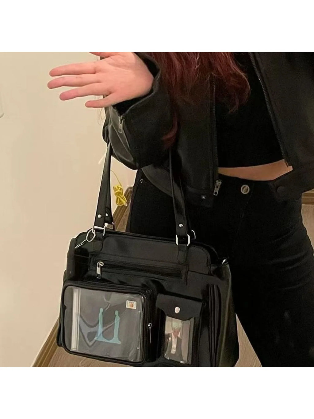 Clear Pocket Bowling Bag