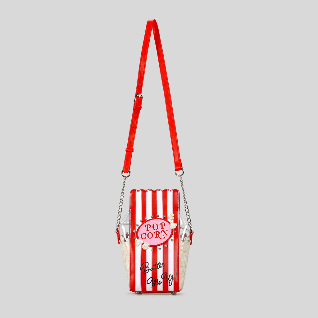 Popcorn Carton Crossbody Bag