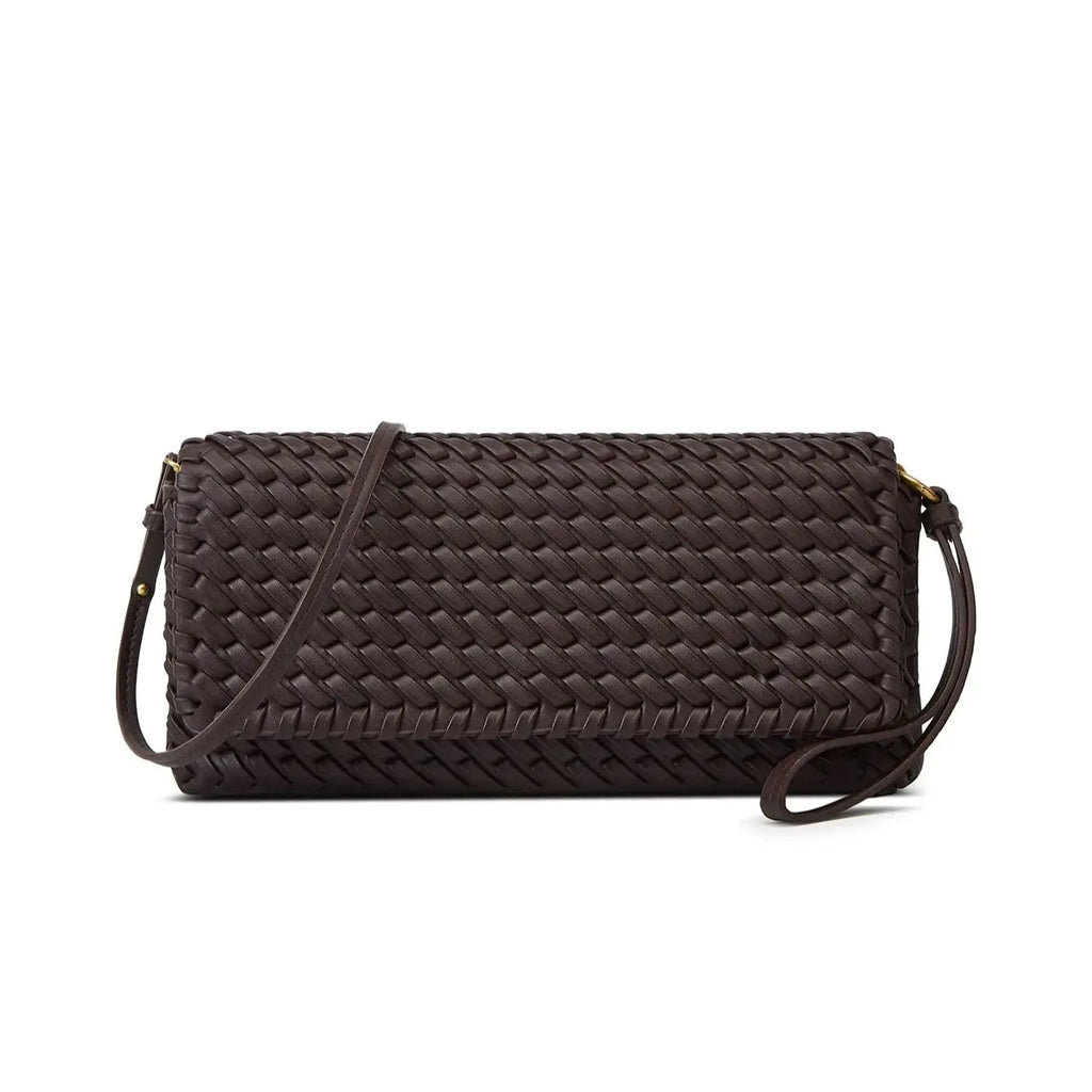 Woven Rectangular Shoulder Bag