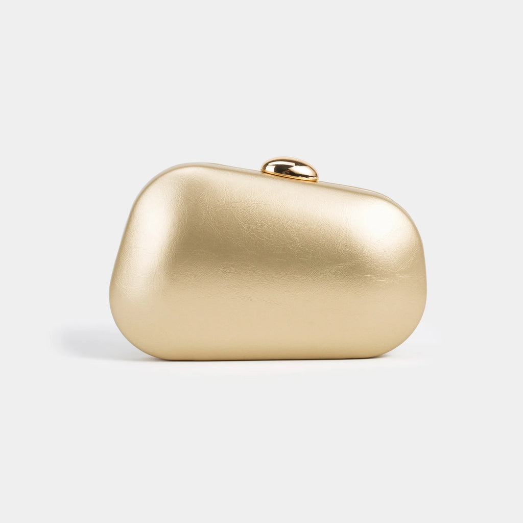 Rounded Box Clutch Bag