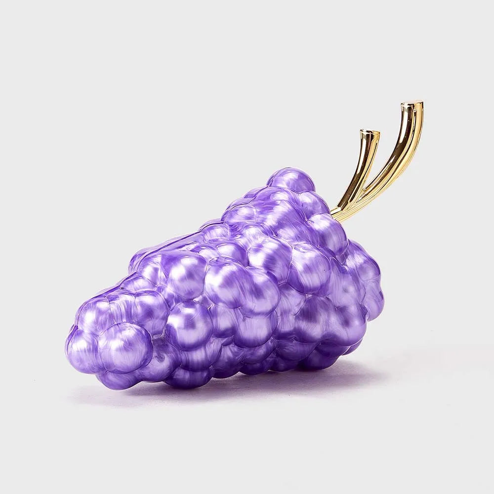 Grape-Shape Evening Clutch