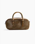 Cutout Bowling Shoulder Bag