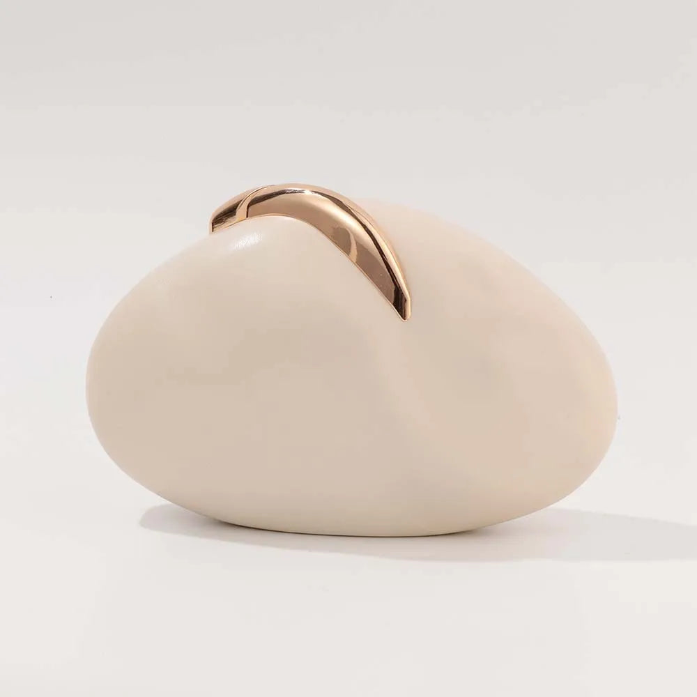 Oval Frame Evening Clutch