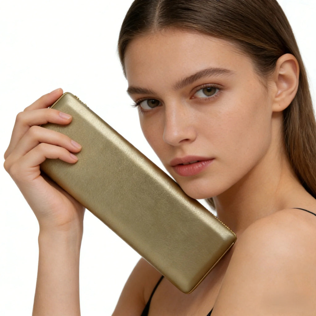 Elongated Box Clutch Bag