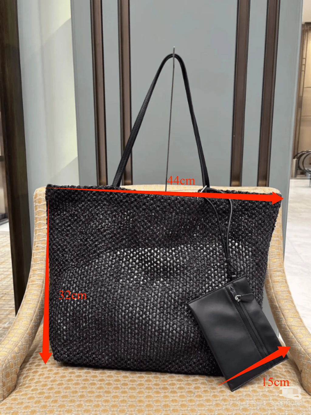 Open-Weave Tote Bag