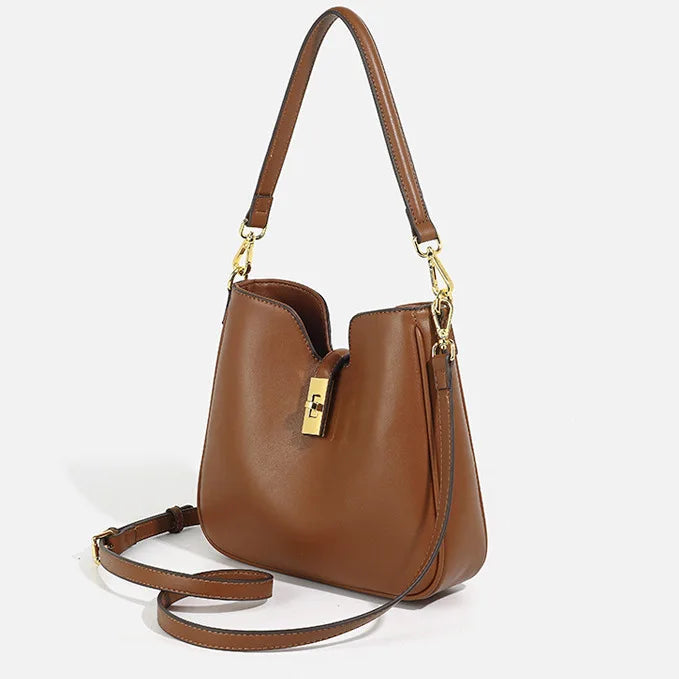 Notched Shoulder Bag