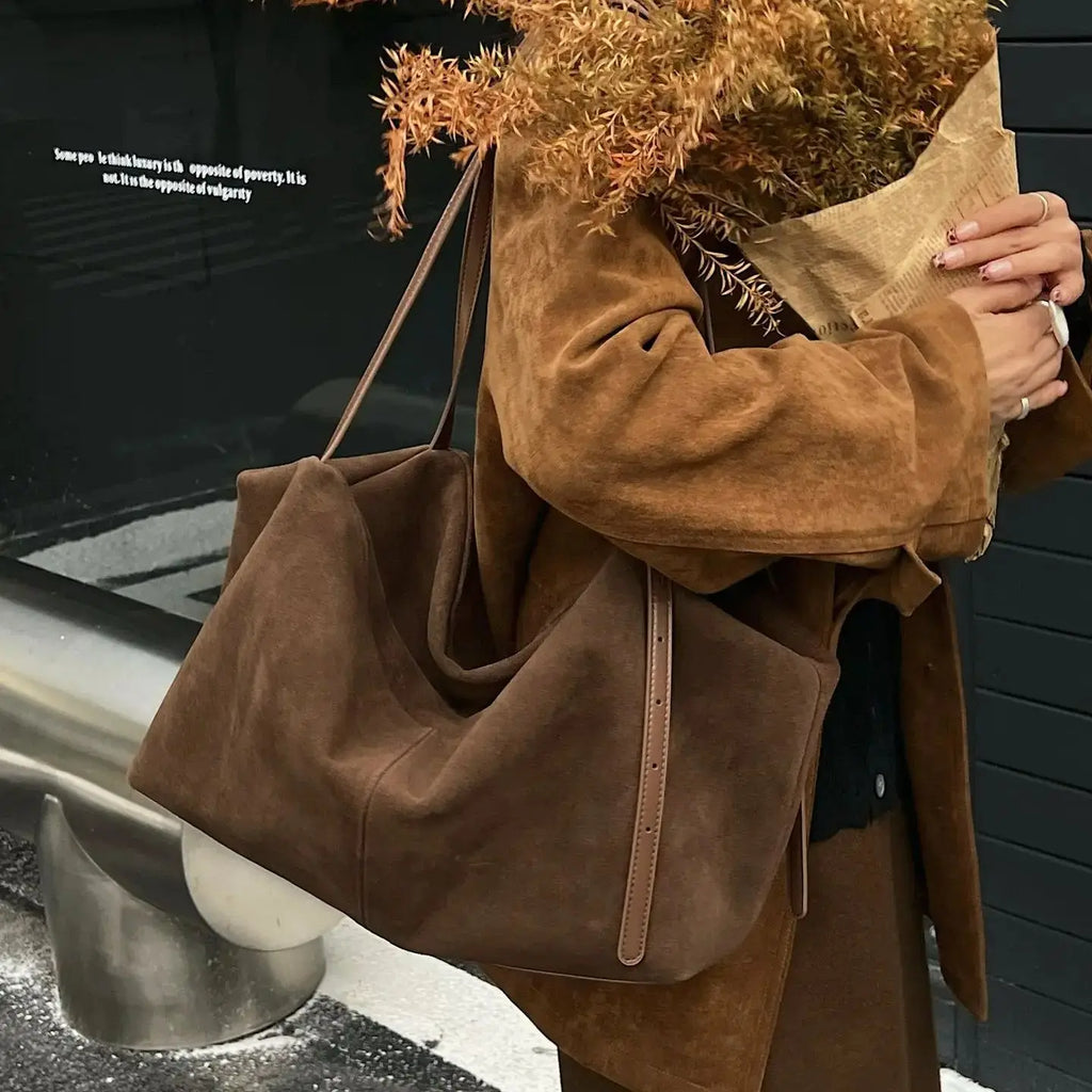 Slouchy Shoulder Tote Bag