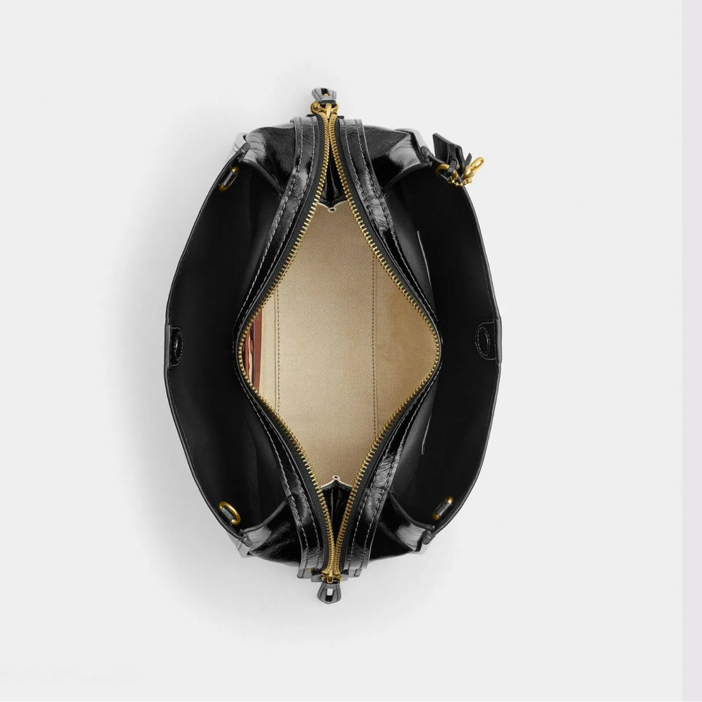Slouchy Double-Strap Shoulder Bag