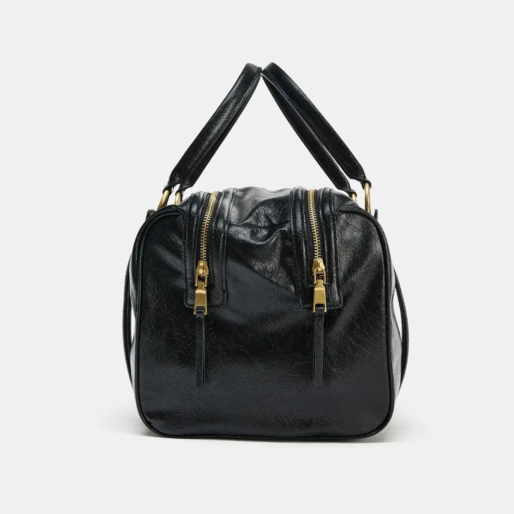 Buckled Shoulder Bag