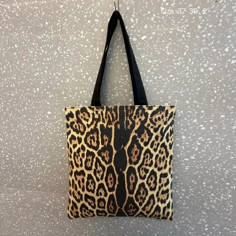 Leopard-Print Tote Bag
