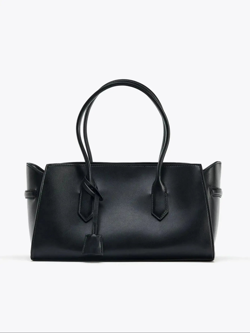 Structured Shoulder Tote Bag