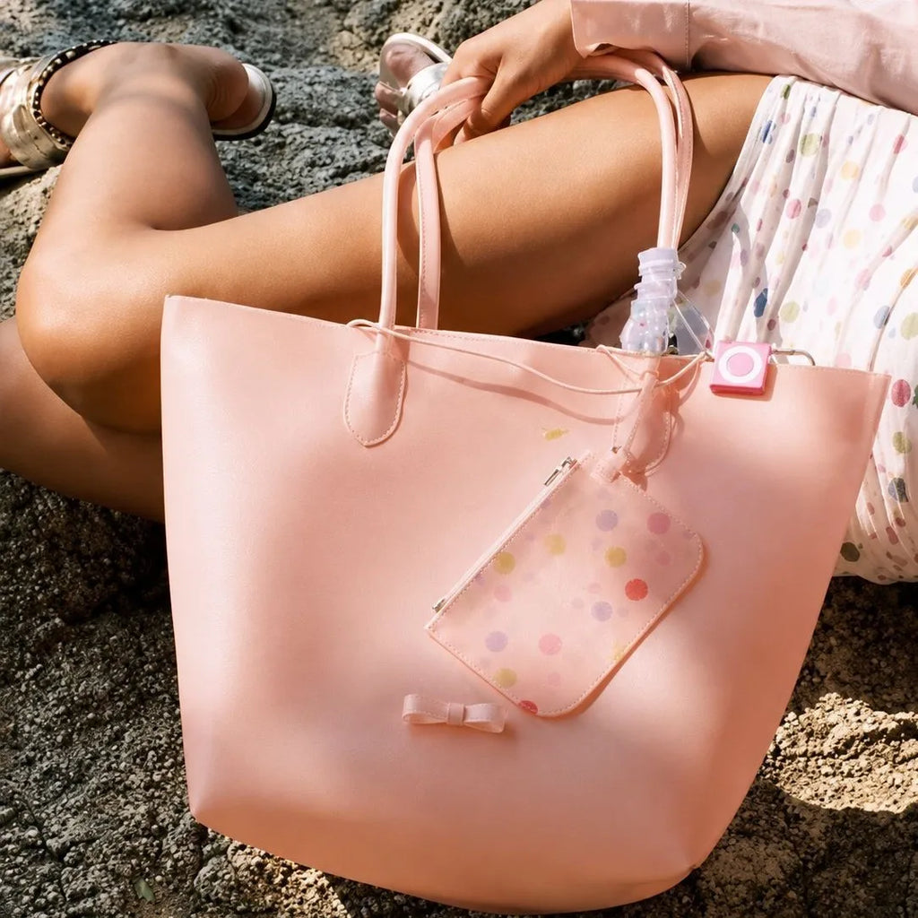 Smooth Double-Handle Tote Bag