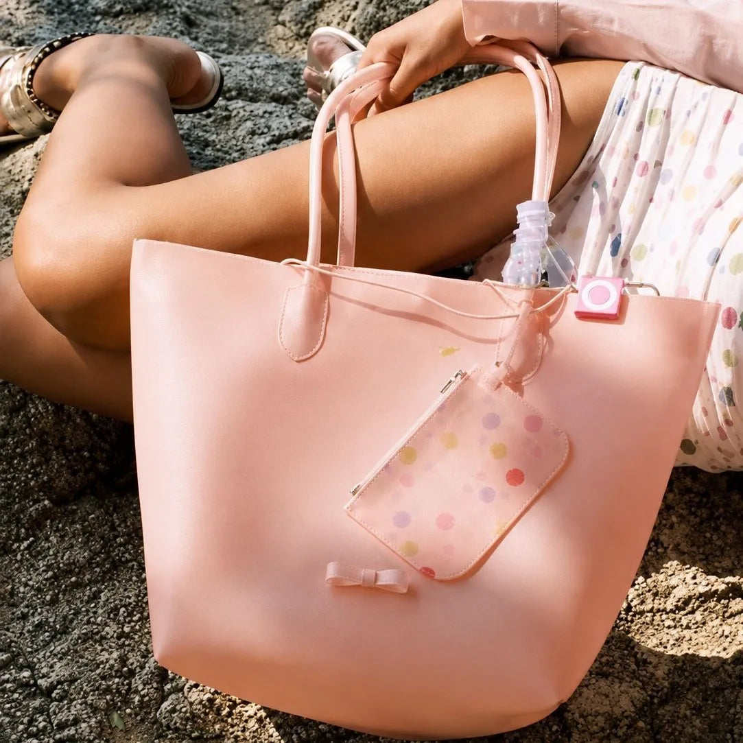 Smooth Double-Handle Tote Bag