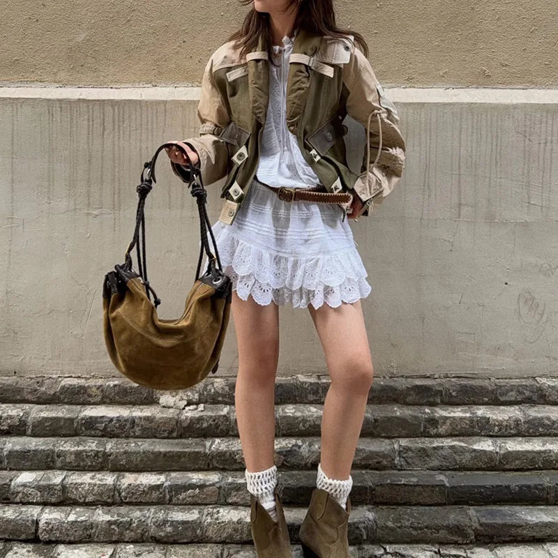 Soft Crescent Shoulder Bag