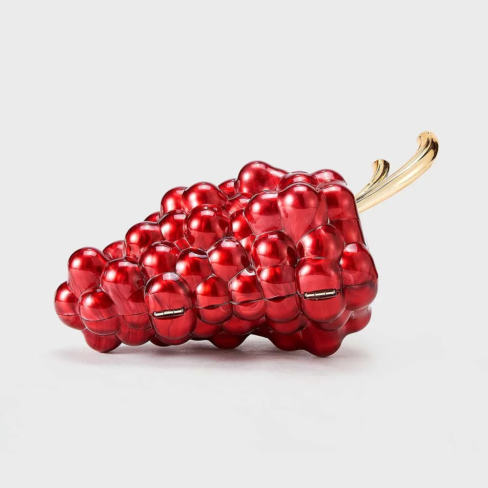 Grape-Shape Evening Clutch