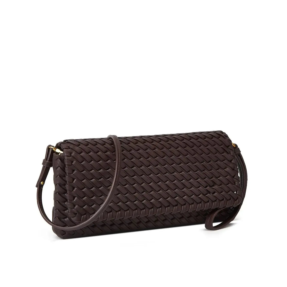 Woven Rectangular Shoulder Bag