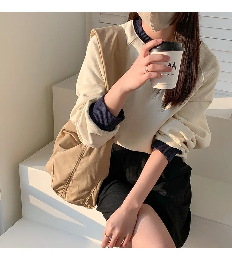 Ruched Crescent Shoulder Bag