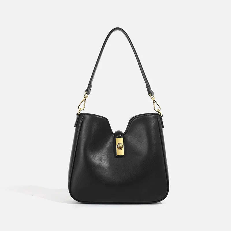 Notched Shoulder Bag