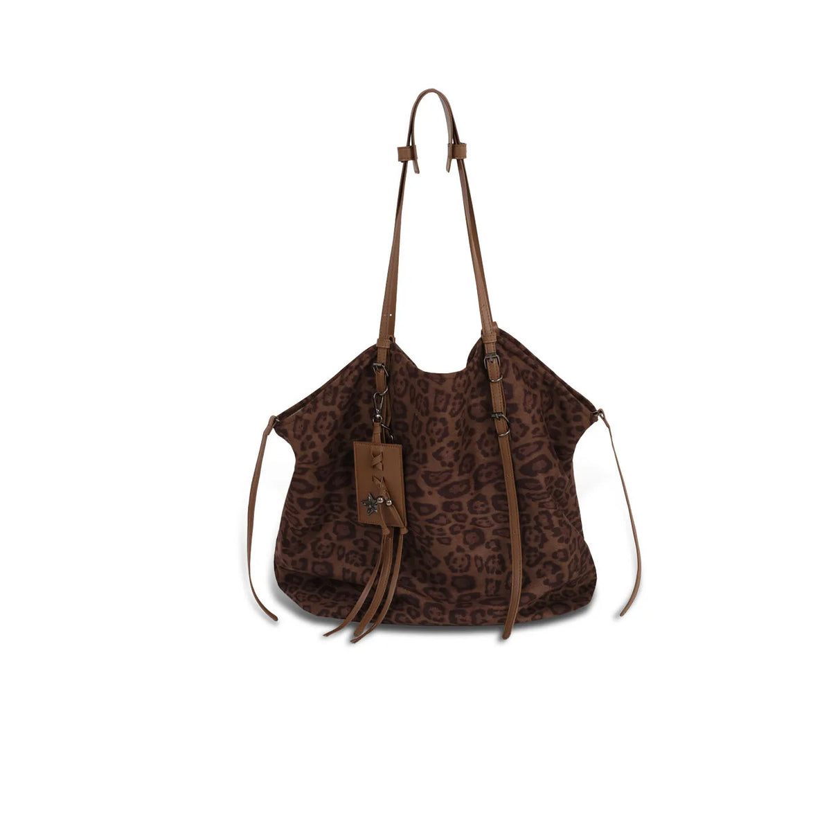 Leopard-Print Shoulder Bag