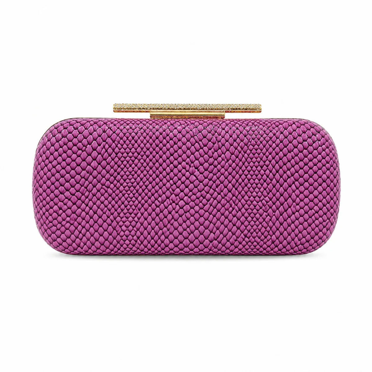Textured Box Evening Clutch