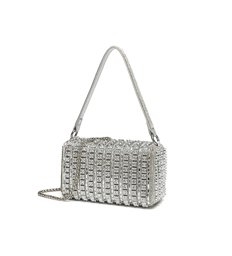 Beaded Rectangular Evening Bag