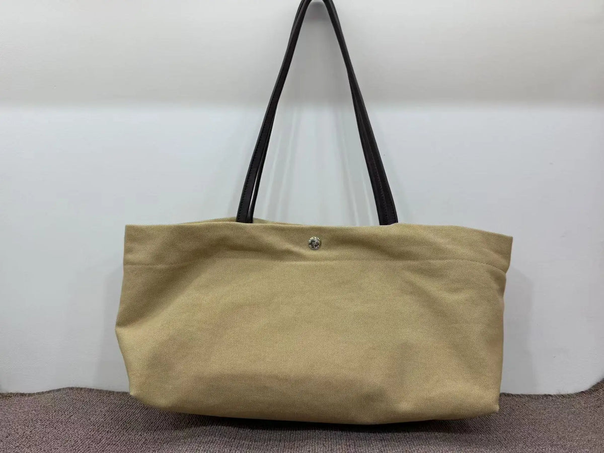 Wide Double-Strap Tote Bag