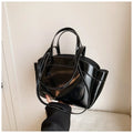 Winged Top-Handle Tote Bag