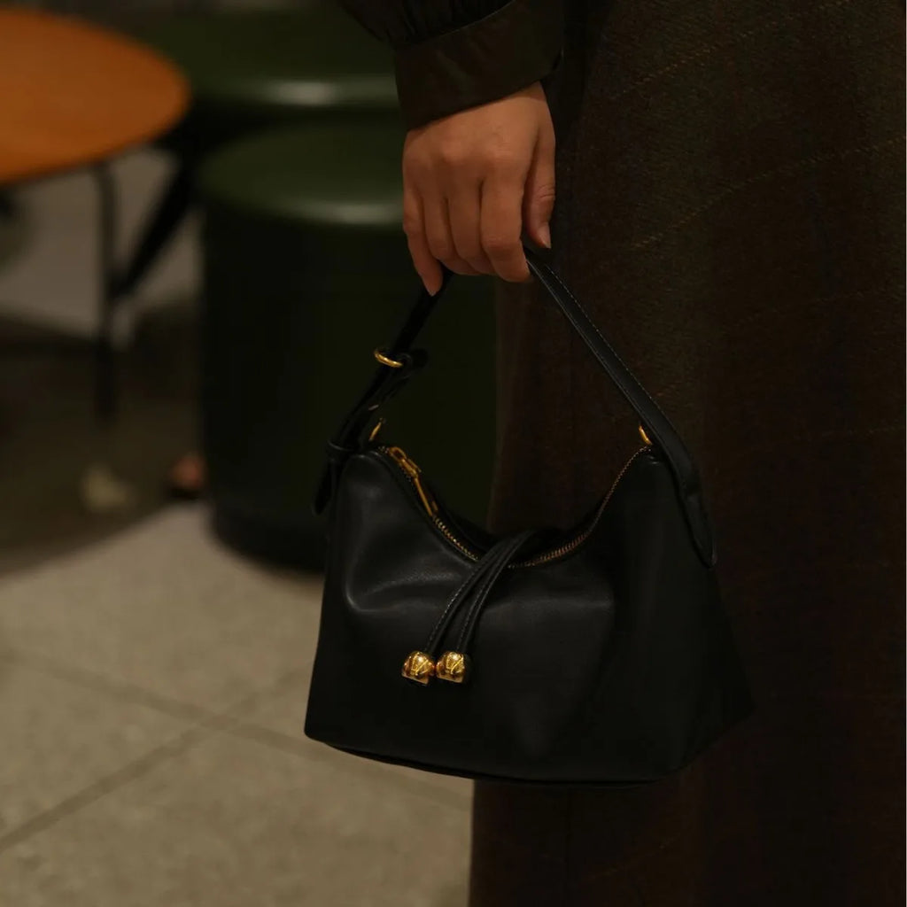 Crescent Tassel Shoulder Bag